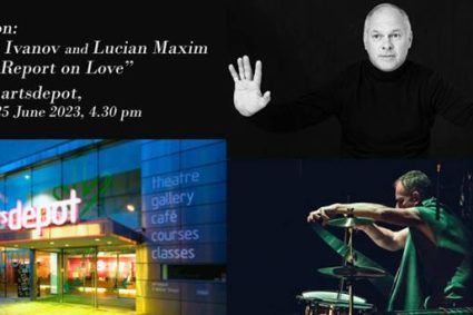 Spectacol cu actorul Vlad Ivanov și percuționistul Lucian Maxim în Londra
